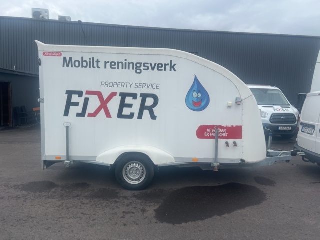 1351295-3 Släp/mobilt reningsverk - FLV 3500-01 SÄVSJÖSLÄPET, -2019