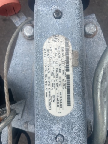 1351295-12 Släp/mobilt reningsverk - FLV 3500-01 SÄVSJÖSLÄPET, -2019