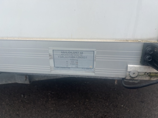 1351295-15 Släp/mobilt reningsverk - FLV 3500-01 SÄVSJÖSLÄPET, -2019