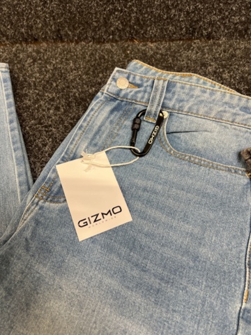 1398778-3 2 st Jeans Gizmo Tapered, Strl S