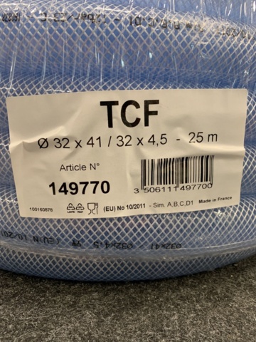 1399244-3 Tryckluftslang / PVC slang ⌀32, 25m