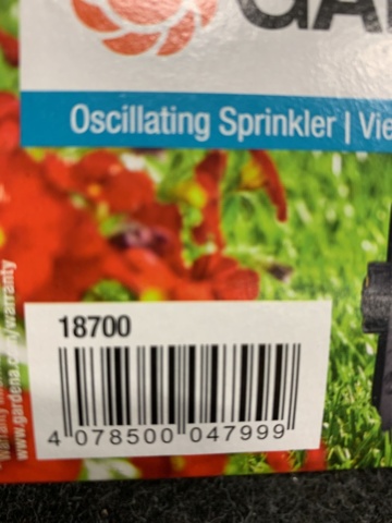 1399372-3 2 st Vattenspridare Gardena Aqua S