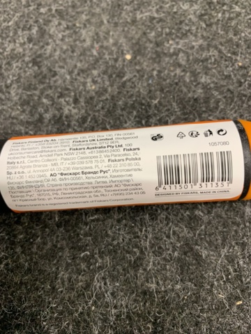 1399600-6 Fruit picker, planting stick, cultivator & seed spade, Fiskars