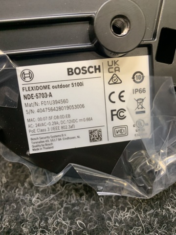 1400195-14 Övervakningskamera Bosch FLEXIDOME 5100i