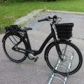 1295572-1 El-Cykel Crescent Elina 7-vxl svart