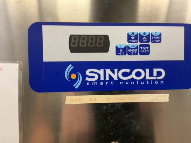 1400315-4 Nedkylningsskåp  Sincold