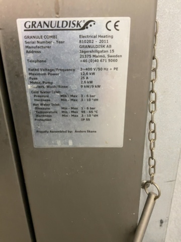 1400316-4 Granuldisk  Granule combi  -2011