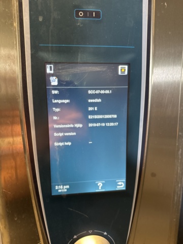 1355222-9 Combi oven - Rational SCC WE 201