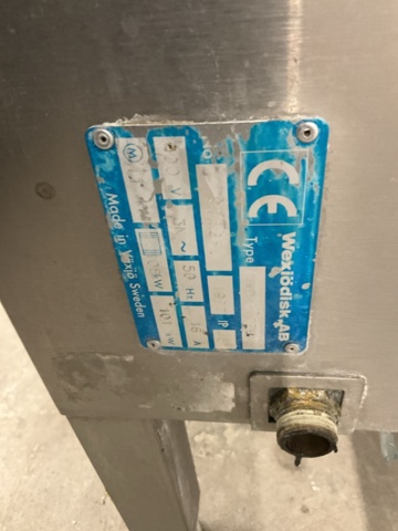 1400325-4 Huvdiskmaskin Wexiödisk WD 7