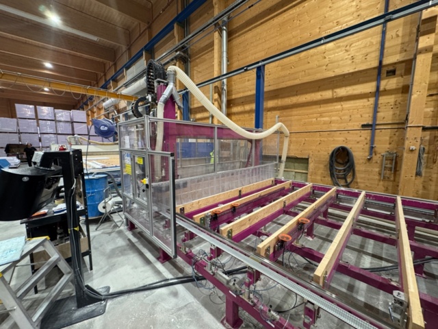 1321852-1 CNC fräsmaskin för träbearbetning 3-axlig