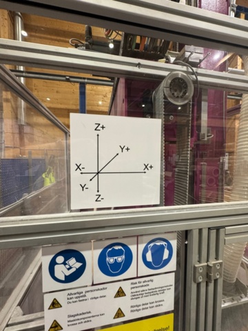 1321852-10 CNC fräsmaskin för träbearbetning 3-axlig