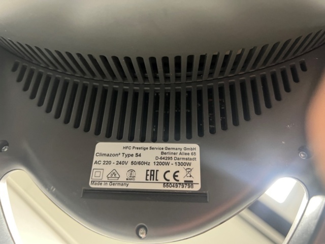 1395401-5 Drying hood - Wella Climazon 2