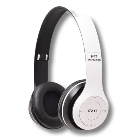 1402184-1 3 st P47 Wireless Headset Vit - Fri frakt