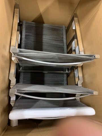 1402196-2 3 st Karmstolar Brafab Gotland Rostfritt Stål/Teak