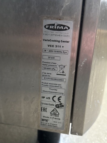 1355225-13 Matlagningssystem - VarioCooking Center Frima VCC 311+