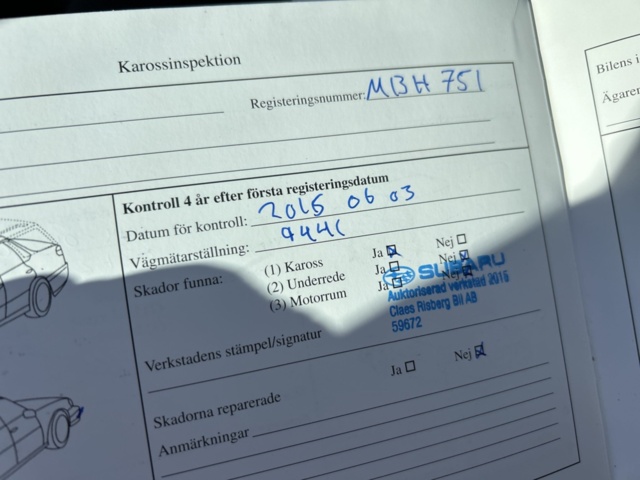 1383030-70 Subaru Outback 2.0 4WD Manuell, 150hk, 2011 (Reparationsobjekt)