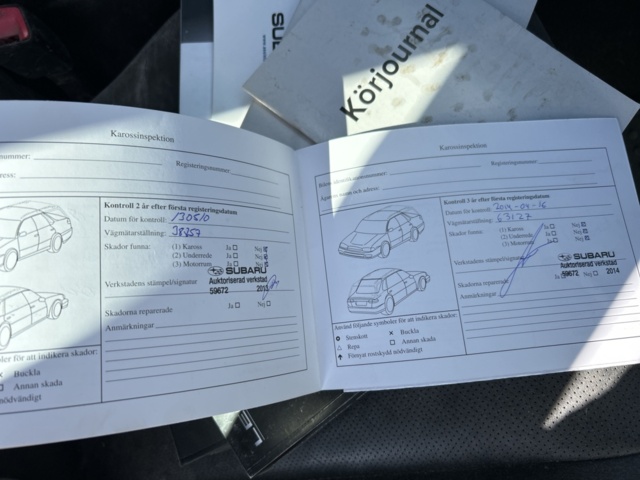 1383030-71 Subaru Outback 2.0 4WD Manuell, 150hk, 2011 (Reparationsobjekt)