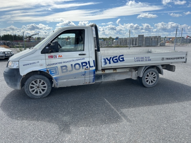 1383033-2 Volkswagen Transporter Chassi Cab T28 1.9 TDI Manuell, 102hk, 2008 (Reparationsobjekt)