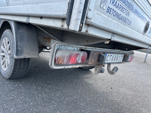 1383033-37 Volkswagen Transporter Chassi Cab T28 1.9 TDI Manuell, 102hk, 2008 (Reparationsobjekt)