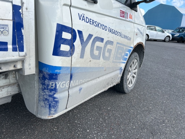 1383033-47 Volkswagen Transporter Chassi Cab T28 1.9 TDI Manuell, 102hk, 2008 (Reparationsobjekt)