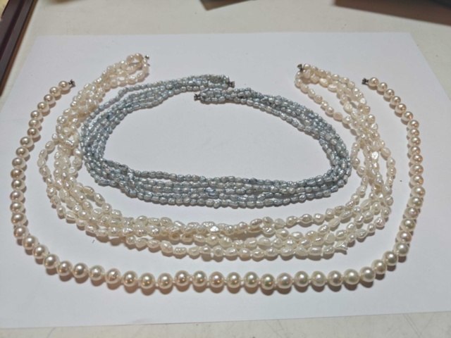 1130278-1 Pärlcollier 3 st - Ole Lynggaard