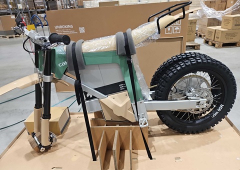Elmotorcyklar och mopeder från Ridecake