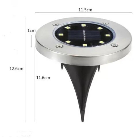 1402432-1 4 st Solcellsdriven Trädgårdsbelysning Puck - Fri frakt