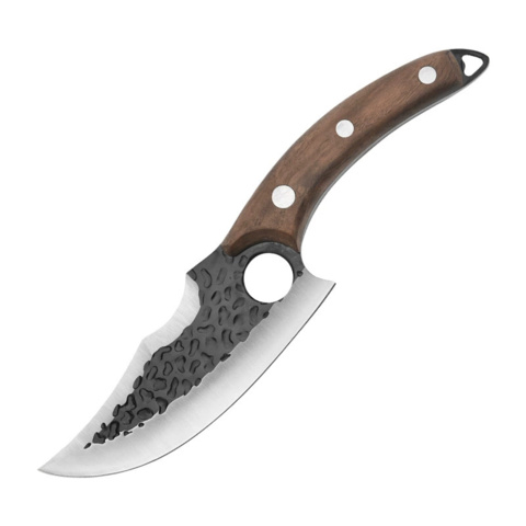 1402534-1 Ergonomisk Styckkniv – Valnötsträhandtag - Fri frakt