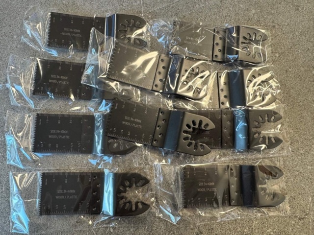 1402594-1 20 st Multimaskinsblad för trä och plast - Fri frakt