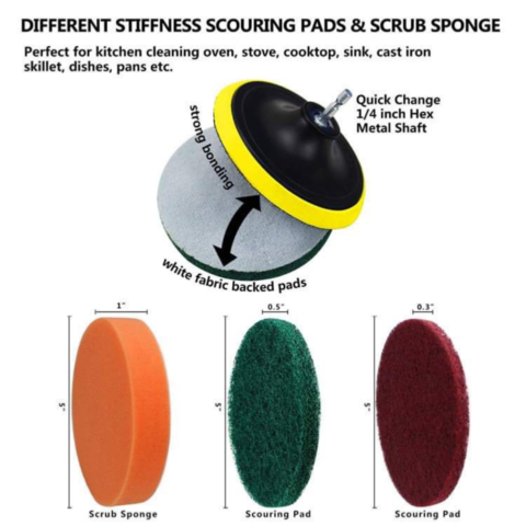 1402710-3 Rengöring- & Poleringsset för Borrmaskin 22 delar - Fri frakt