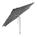 1401647-2 Wooden parasol Brafab Trieste 2.5m Grey