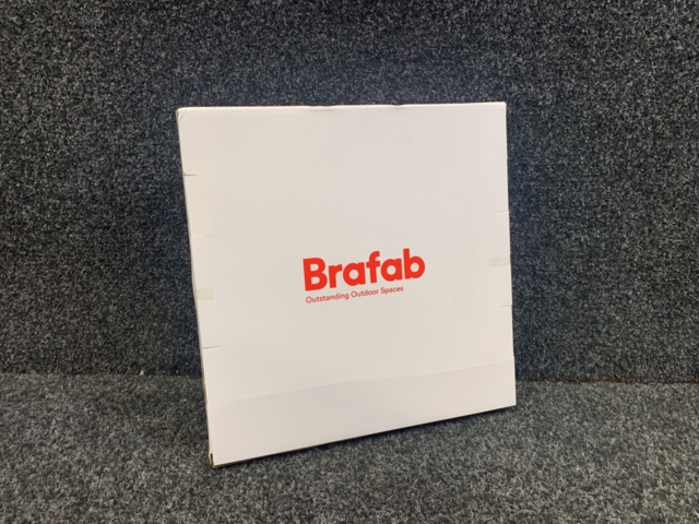 Parasollfotsvagn med platta Brafab Terni