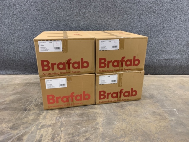 1402125-3 4 st Matstolar Brafab Vevi