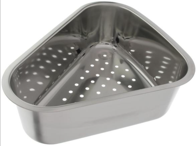 1369733-1 Sköljskål, 2 st - Blanco, Rostfritt stål