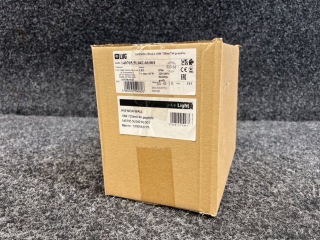 1400223-3 Fasadbelysning LUG Avendia wall 10W 725LM 730 ANT