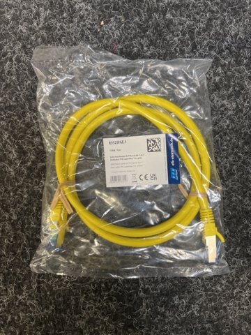 1400269-3 10 st Patchkabel S/FTP Cat6, Cat7 1m