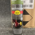 1402261-2 6 st burkar sprayfärg Rust-Oleum  RAL6011 reseda grön