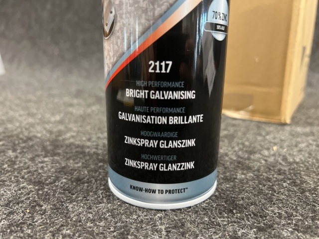 1402272-3 6 st burkar sprayfärg Rust-Oleum Galva Zink-Alu 2117