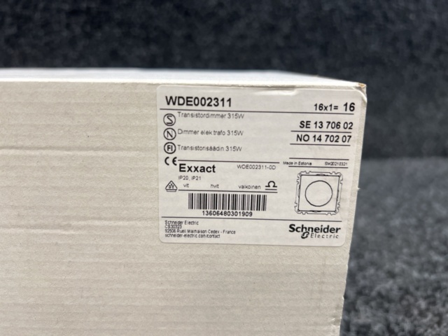 1400290-2 16 st Transistordimmer Schneider WDE002311 315W