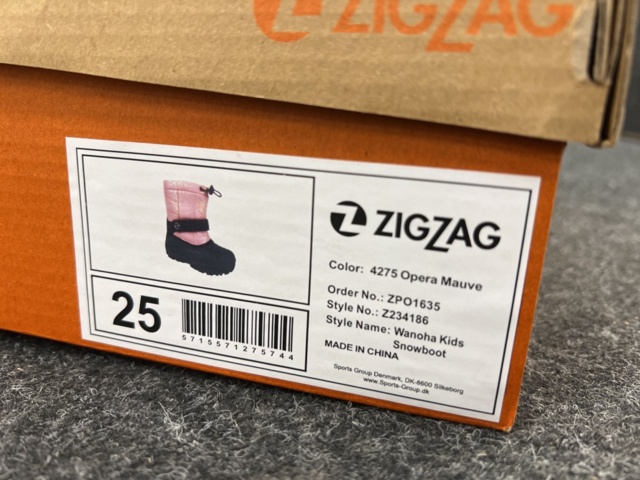 1402286-2 1 par barnkängor ZigZag strl 25