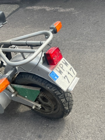 1395431-16 Flakmoped - Norsjö Carrier Electric - 2005 (Reparationsobjekt)