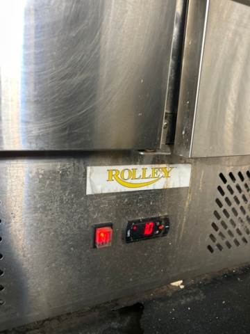 1368175-3 Refrigerated counter with cooling trough - Rolley