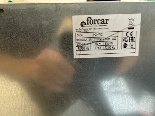 1176432-5 Fimar Forcar matvärmare PCI 4712