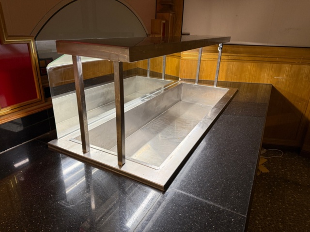 1176457-1 Kylbuffé för infällning inkl belysning. Plats för 5 GN1/1