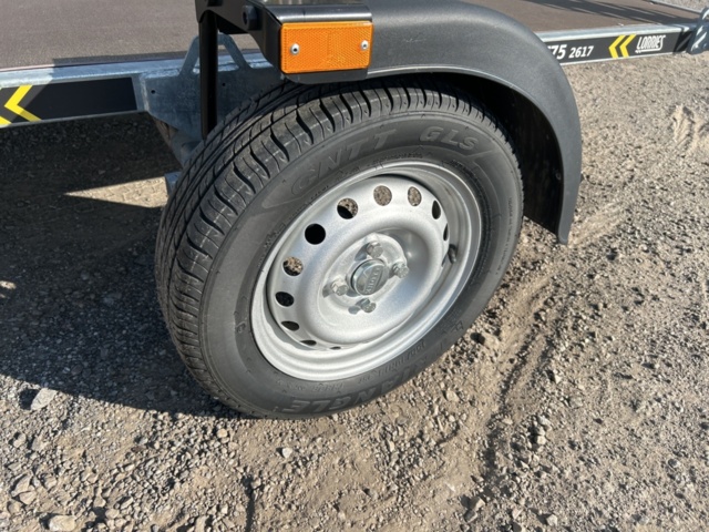 1377986-11 Maskintransport plattformstrailer 750kg Lorries PT75 2617 -2023