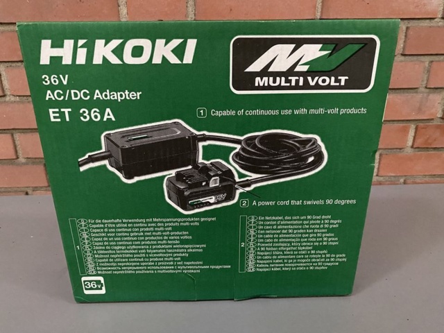 1404937-2 Nätadapter Hikoki ET36A MV 36V