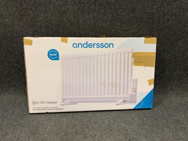 1405068-2 Oljevärmare Andersson WLH 2.1 800W (vit)