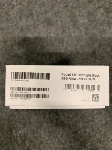 1405081-3 Xiaomi Redmi 14C 256GB (Midnight Black)