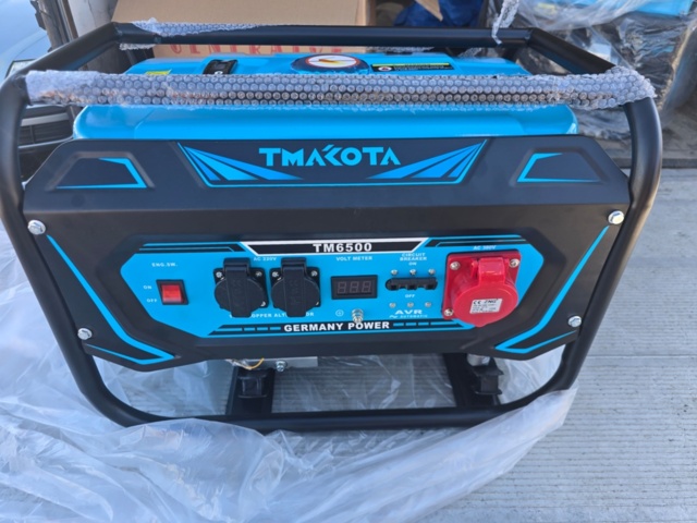 1405227-1 Nytt bensindrivet elverk 3-fas 6,5 kw