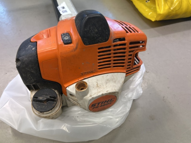 1377987-8 Aluminiumstege Nordic Star, Röjsåg Stihl FS 460C, termomatta Isover